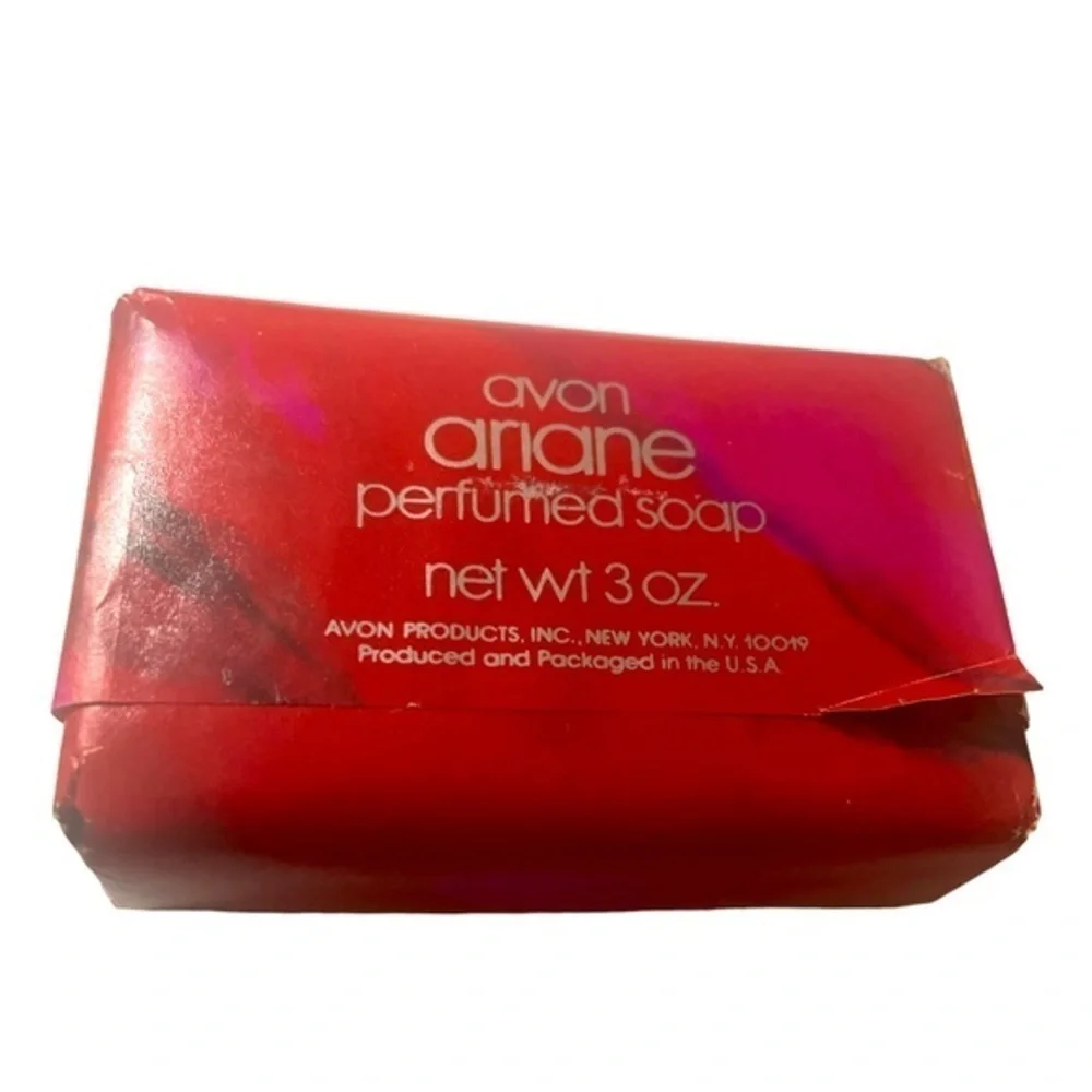 Vintage Avon ARIANE Perfumed Soap bar 3oz 1980s Rare Hand soap NWT